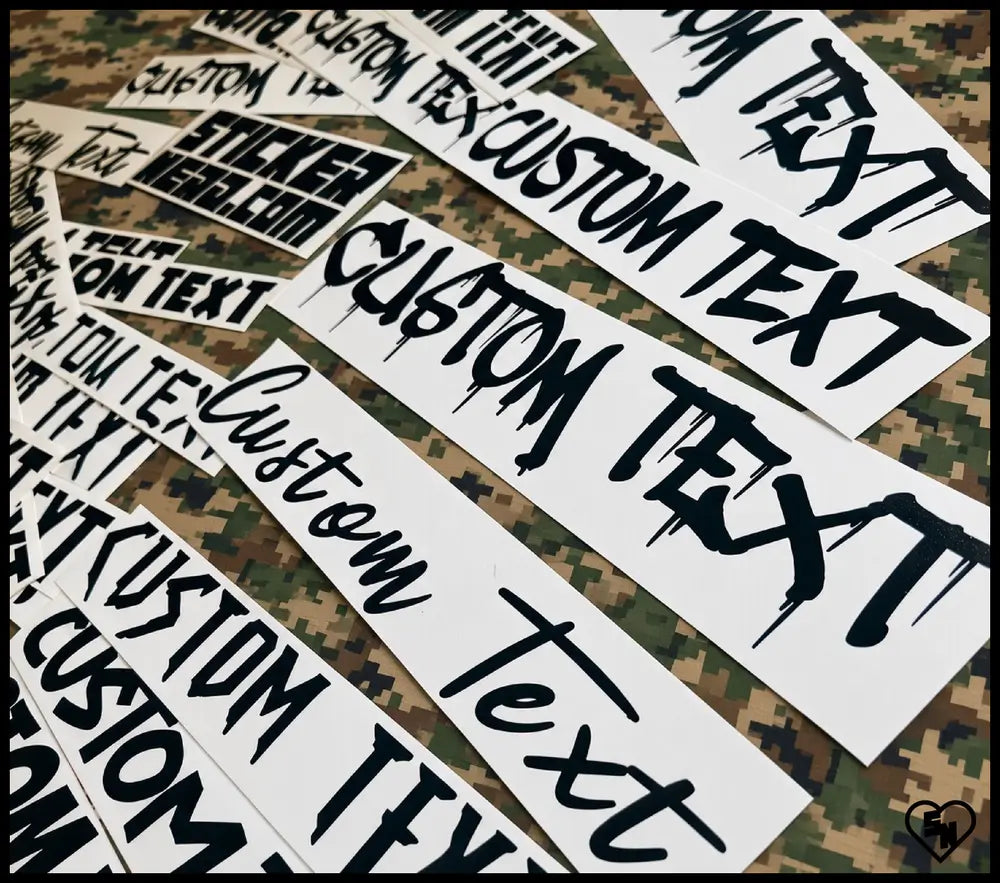 Auto Window Decals - Custom Vinyl Stickers And Decals