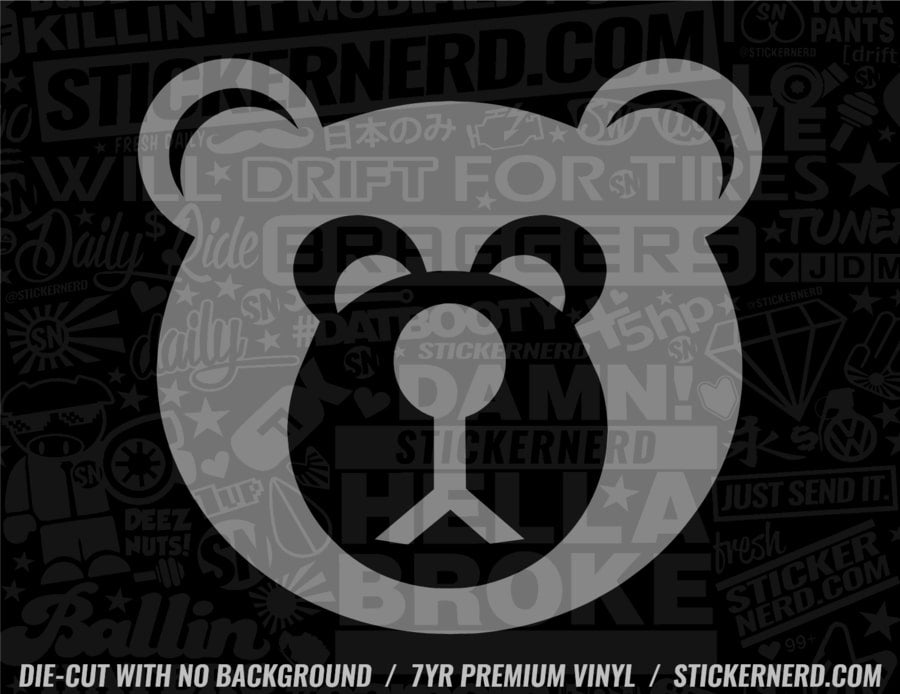 Bear JDM Sticker - Window Decal - STICKERNERD.COM
