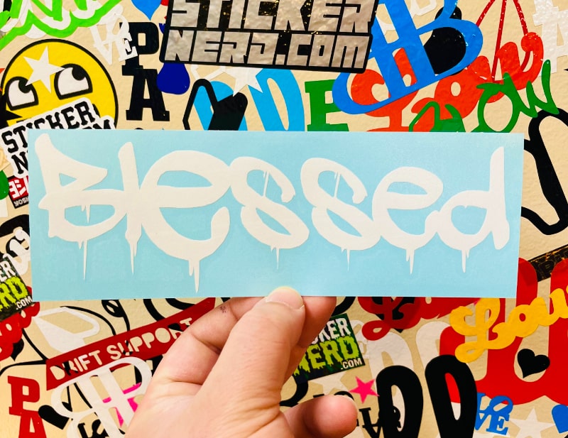 Blessed Decal - STICKERNERD.COM