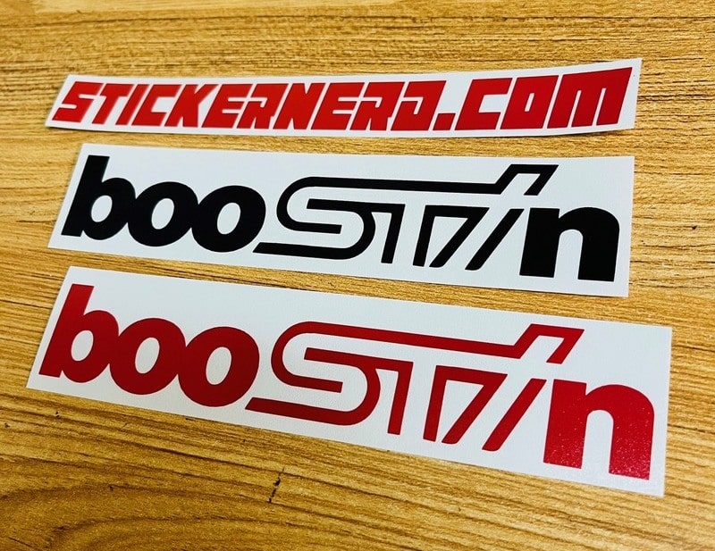 BooSTIn Decal - STICKERNERD.COM