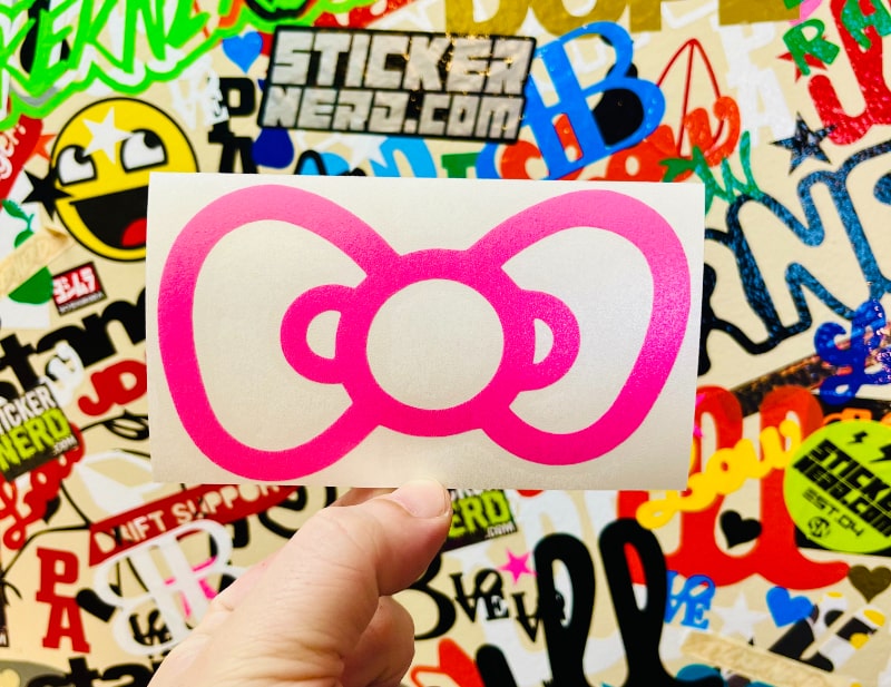 Bow Decal - STICKERNERD.COM