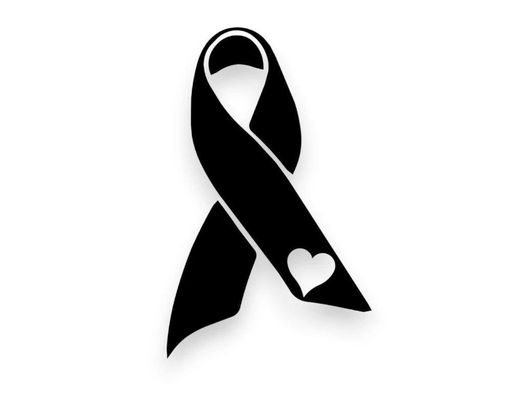 Breast Cancer Ribbon Sticker - Window Decal - STICKERNERD.COM