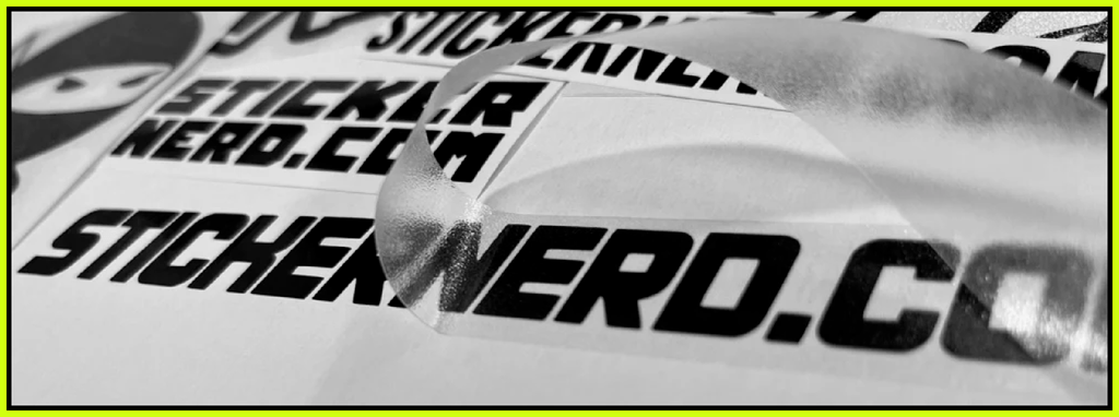 Custom Text Stickers - Custom Window Decals - StickerNerd.com