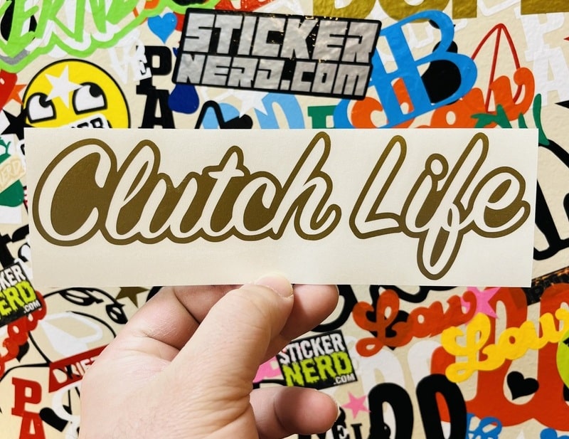 Clutch Life Decal - STICKERNERD.COM
