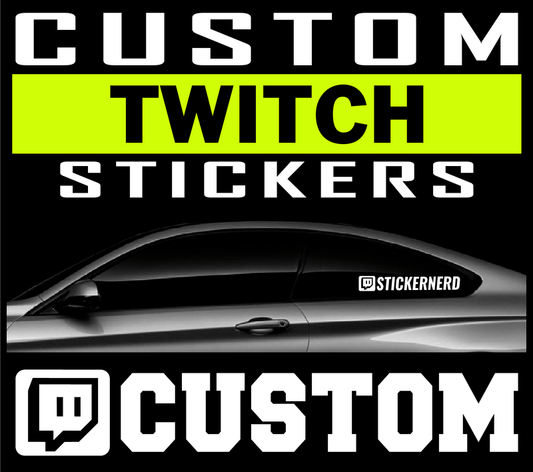 Custom Twitch Stickers