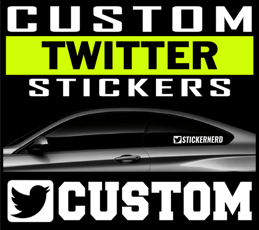 Custom Twitter Stickers