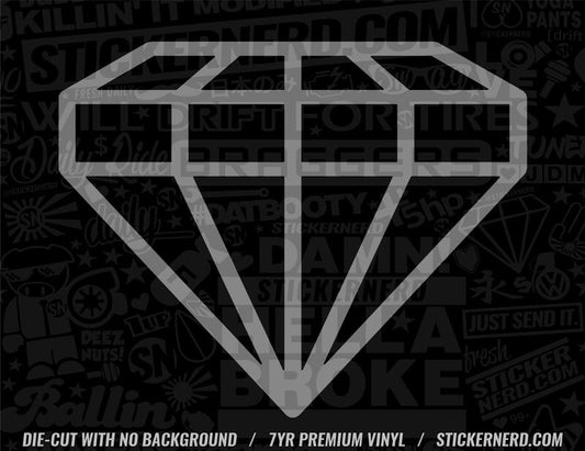 Diamond Sticker - Decal - STICKERNERD.COM