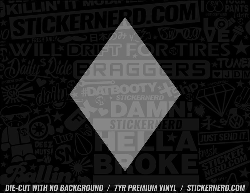 Diamonds Casino Cards Sticker - Decal - STICKERNERD.COM