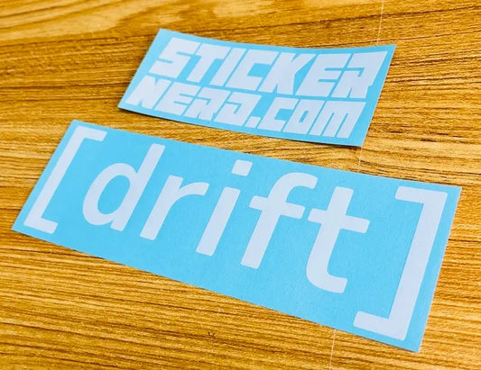 Drift Decal - Car Window Sticker - STICKERNERD
