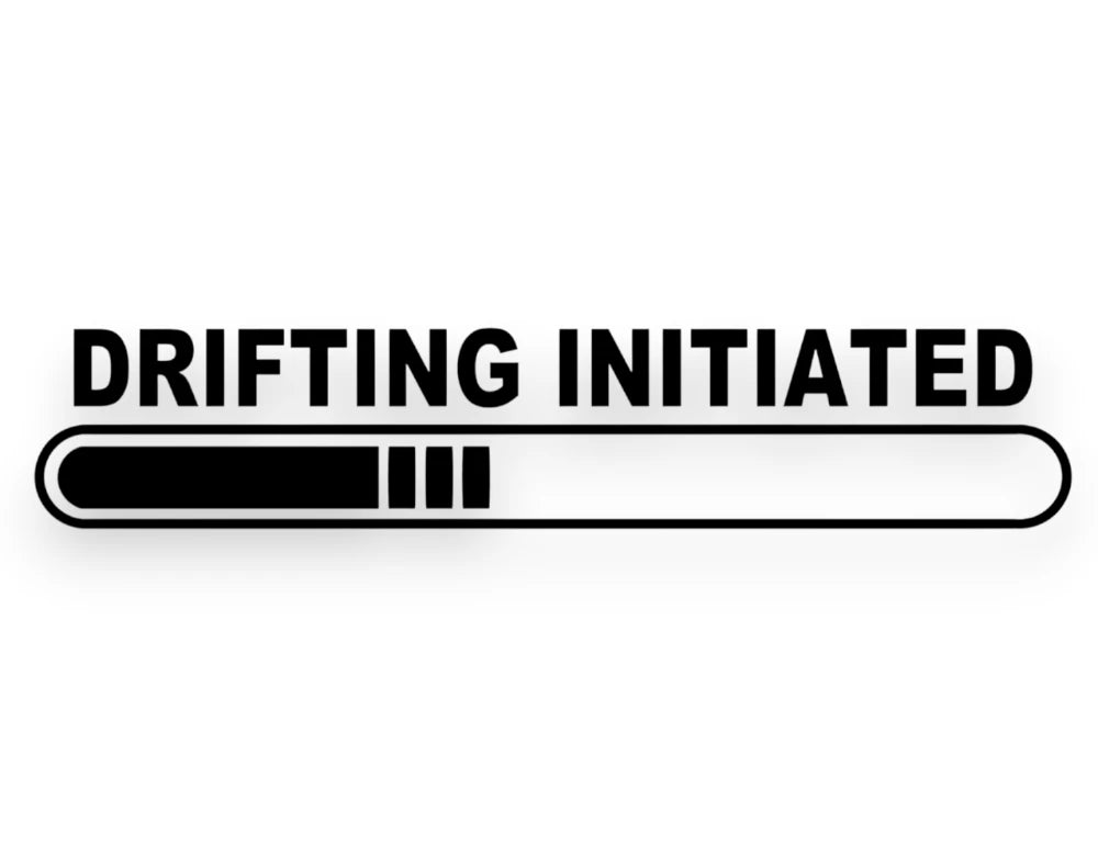 Drift Initiated Sticker - Window Decal - STICKERNERD.COM