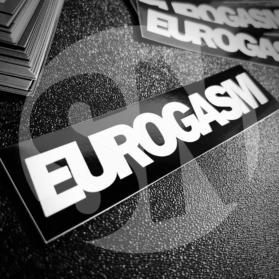 Eurogasm Sticker