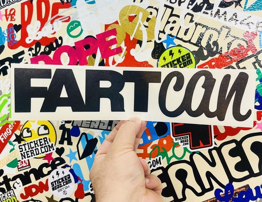 Fart Can Decal
