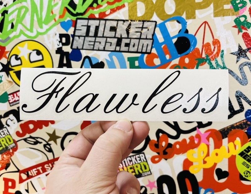 Flawless Decal - STICKERNERD.COM