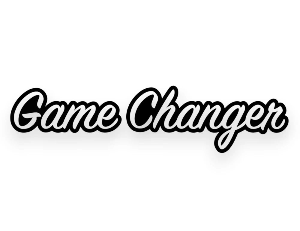 Game Changer Sticker - Window Decal - STICKERNERD.COM