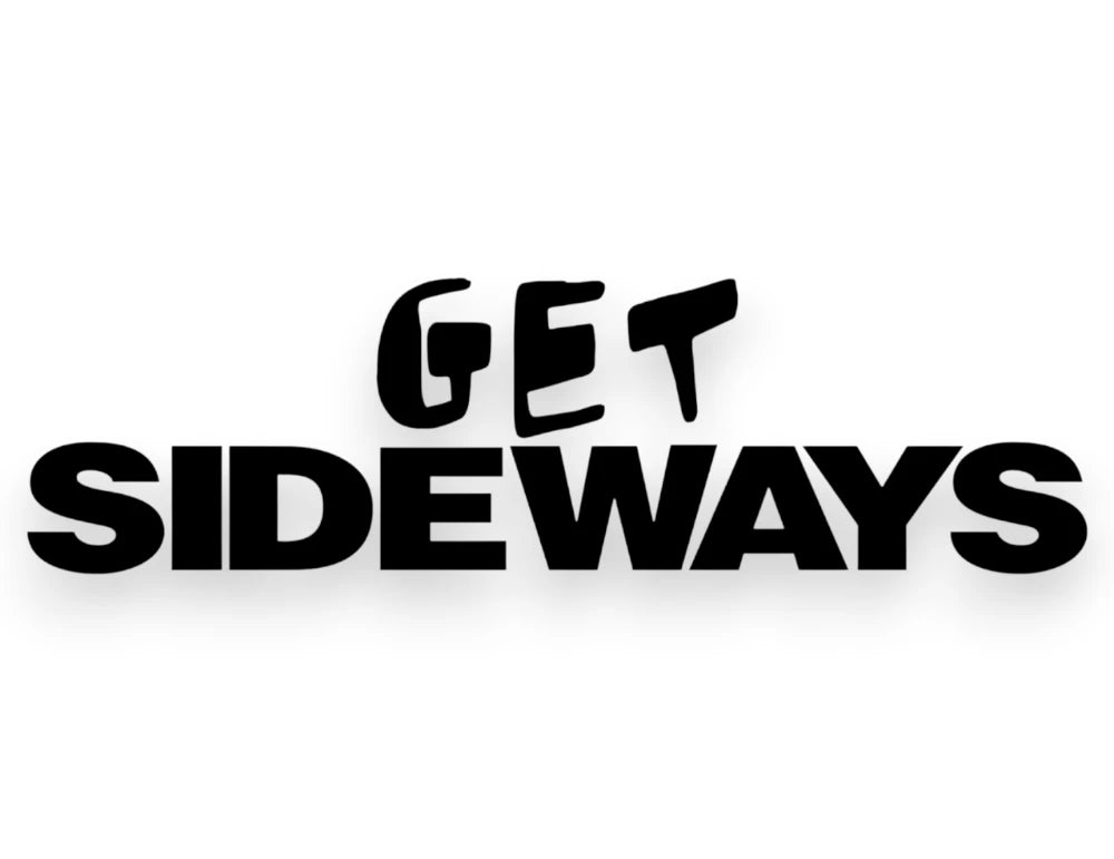 Get Sideways Sticker - Decal - STICKERNERD.COM