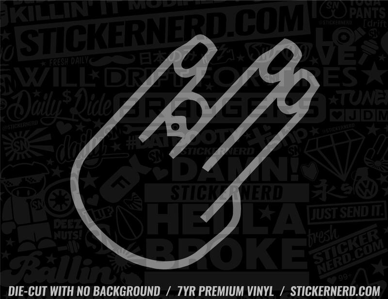 Girl Shocker Sticker - Decal - STICKERNERD.COM