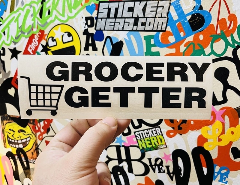 Grocery Getter Sticker - Decal - STICKERNERD.COM