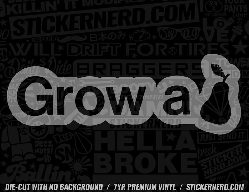 Grow A Pear Sticker - Decal - STICKERNERD.COM
