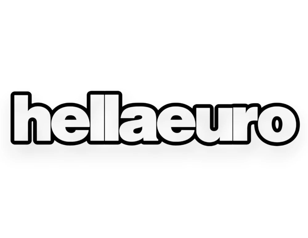 Hella Euro Sticker - Decal - STICKERNERD.COM