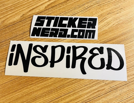 Inspired Sticker - STICKERNERD.COM