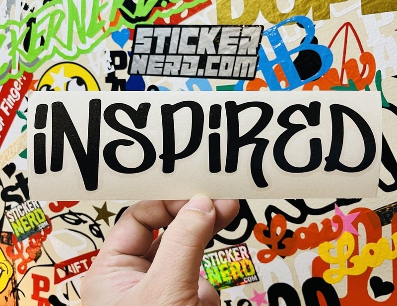 Inspired Decal - STICKERNERD.COM