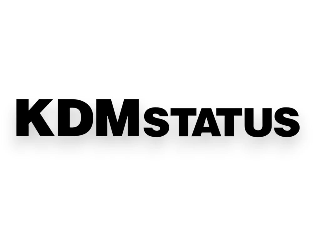 KDM Status Sticker - Window Decal - STICKERNERD.COM