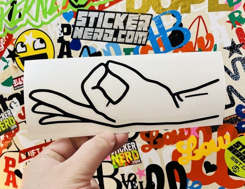 Made You Look Decal - STICKERNERD.COM