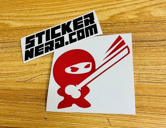 Ninja Decal - STICKERNERD.COM