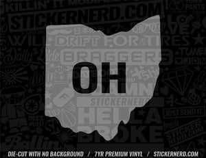 Ohio OH Sticker