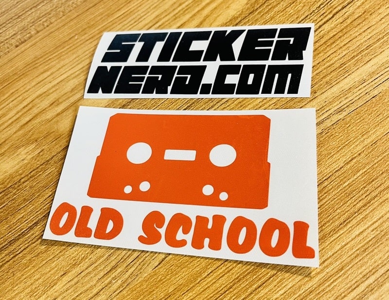 Old School Sticker - Decal - STICKERNERD.COM