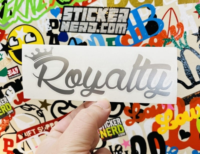 Royalty Decal - STICKERNERD.COM