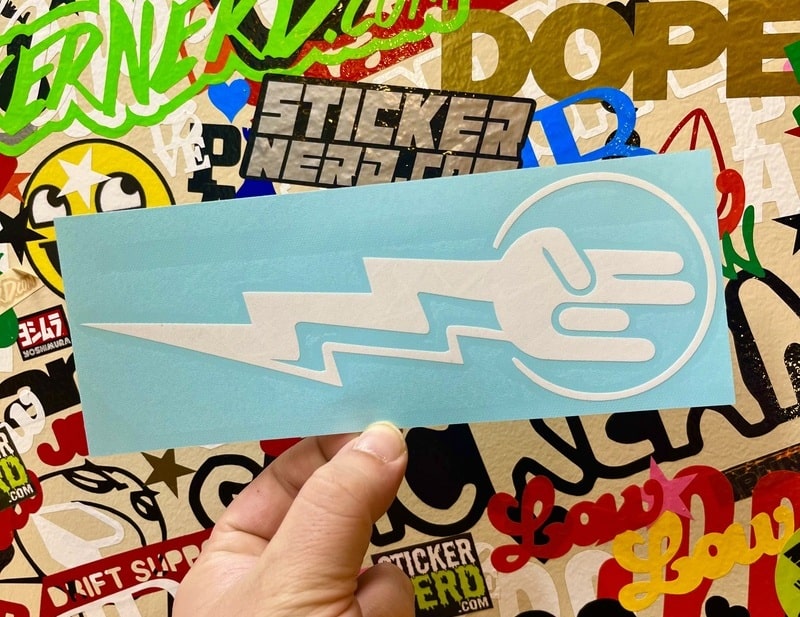 Shocker Bolt Decal - STICKERNERD.COM