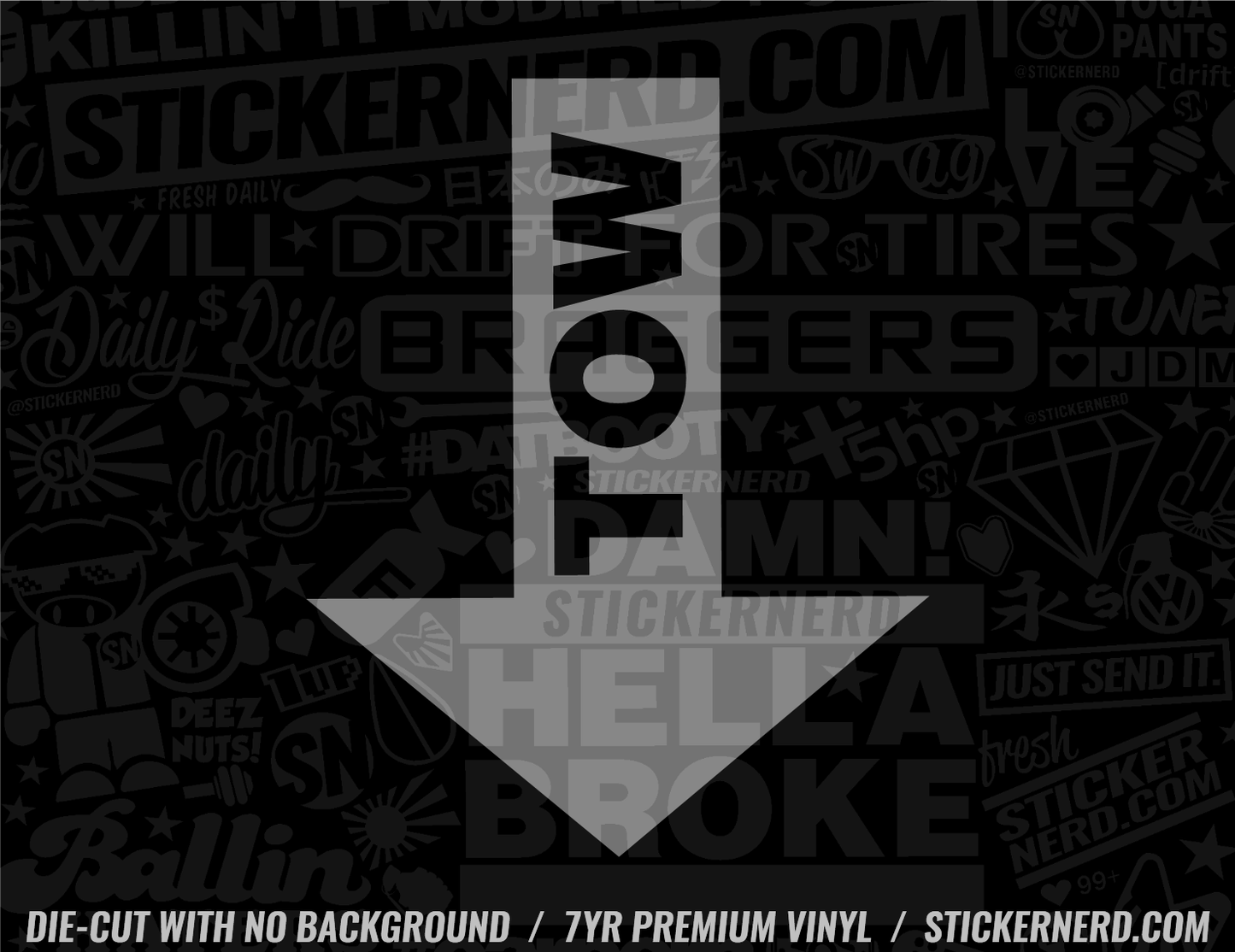 Tow Sticker - Decal - STICKERNERD.COM