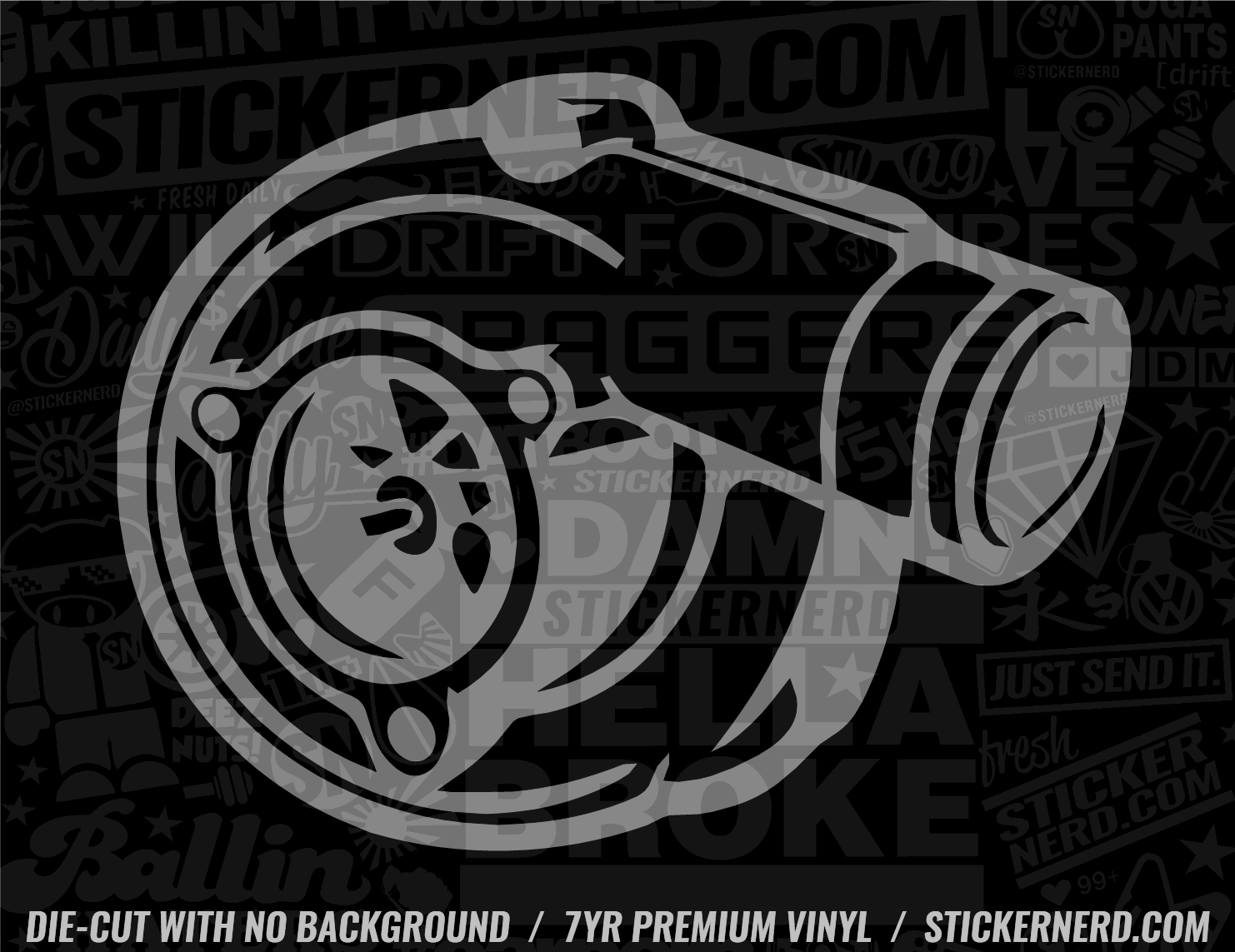 Turbo Sticker - STICKERNERD.COM