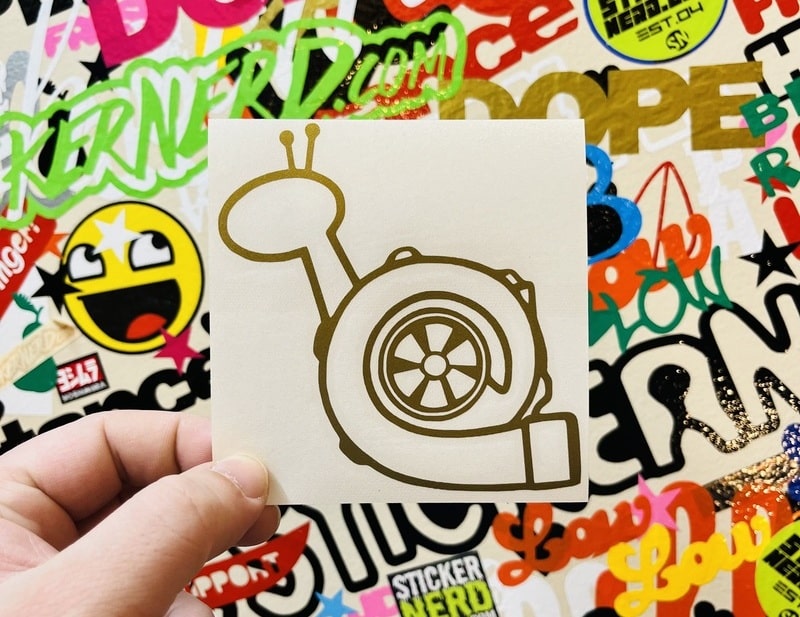 Turbo Snail Decal - STICKERNERD.COM