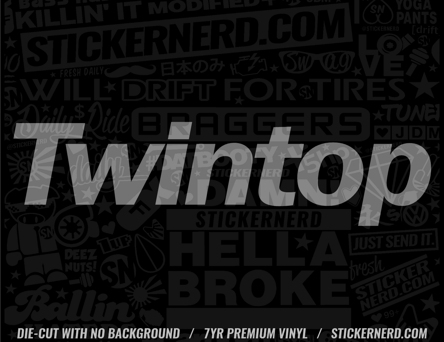 TwinTop Sticker - Decal - STICKERNERD.COM