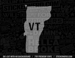 Vermont VT Sticker