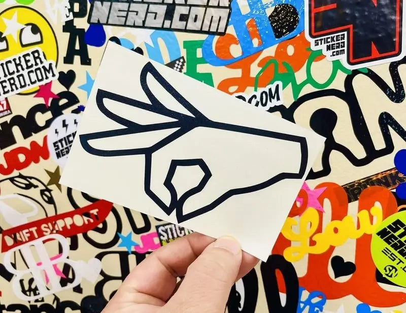 A Ok Sticker - Funny Vinyl Decal