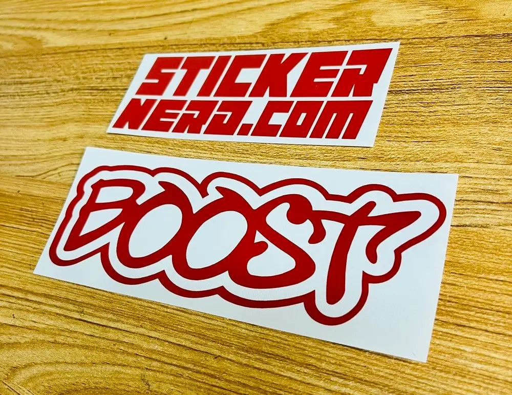 Boost Sticker - Vinyl Decal