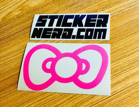 Bow Sticker - Cute Vinyl Decal