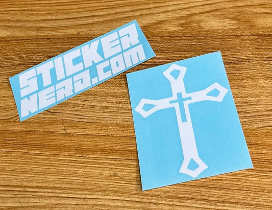 Religious Cross Sticker - Symbol Of Christianity Car Decal