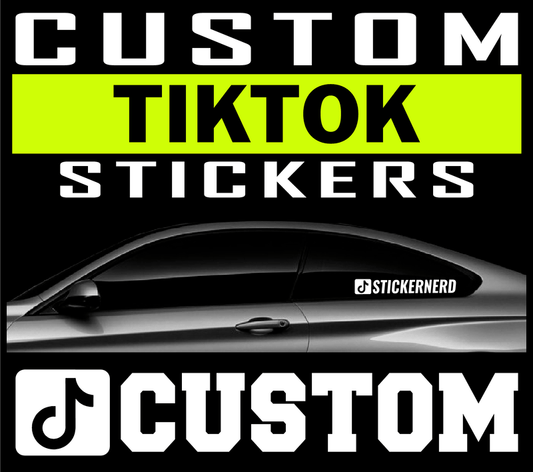 Custom TikTok Stickers