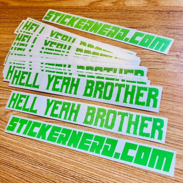 CUSTOM WINDOW STICKERS - YOUR CUSTOM TEXT DECALS - STICKERNERD.COM