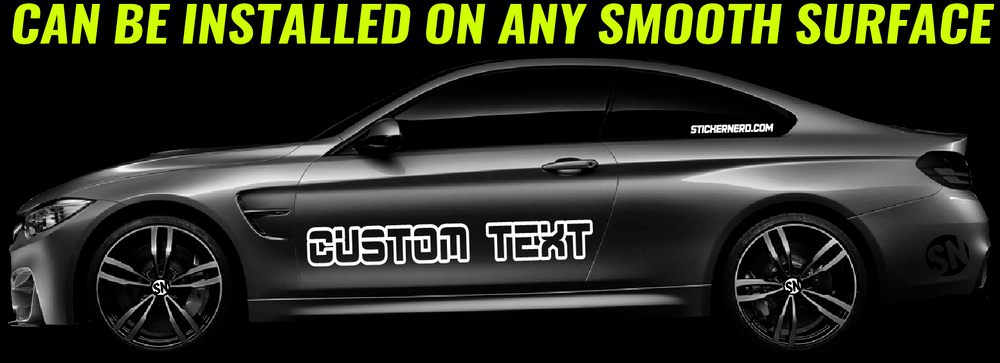 CUSTOM WINDSHIELD BANNERS