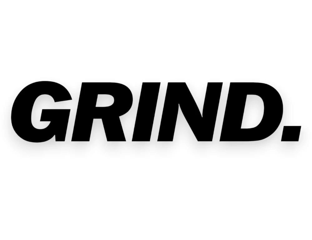 Grind Sticker - Window Decal - STICKERNERD.COM