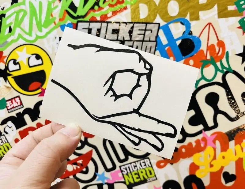 Made You Look Decal - Funny Sticker