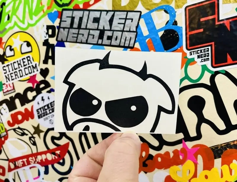 Peeking Rally Pig Decal - Vinyl Sticker