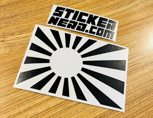 Rising Sun JDM Sticker - Japan Window Decal