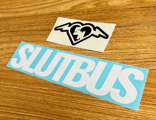 Slut Bus Sticker - Funny Decal