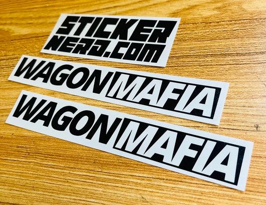 Wagon Mafia Decal - Vinyl Sticker
